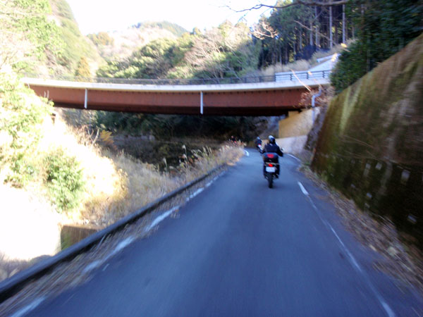 土肥中央林道へ