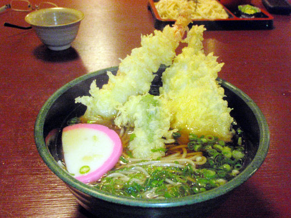天ぷらそば