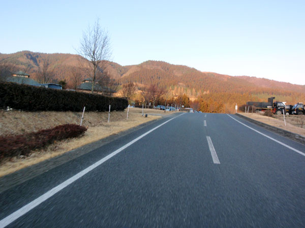 坂元宿　峠の湯へ