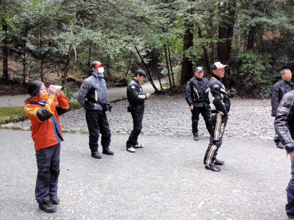 伊勢神宮（外宮）にて