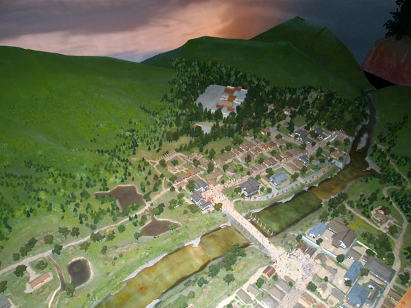 伊勢のジオラマ