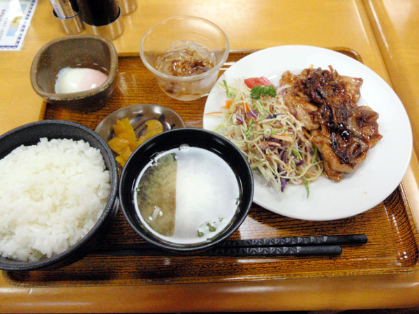 しょうが焼定食