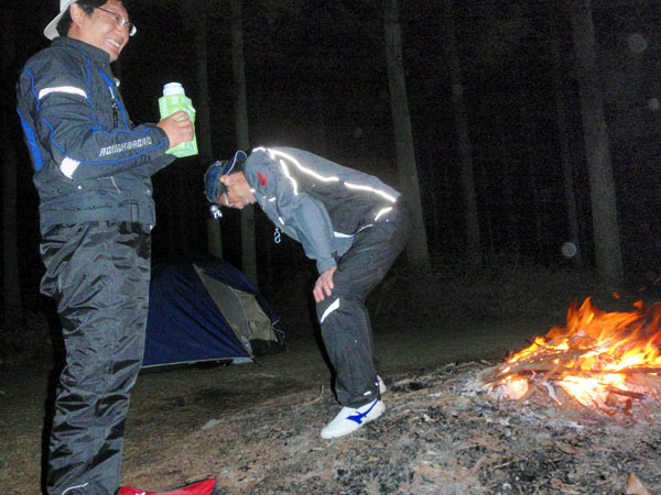 お尻が寒い・・・