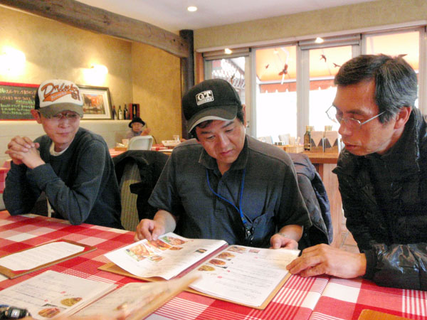 マンジャタントの店内にて