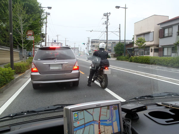 小田原市内にて