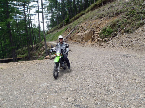 バイク龍人とスーパーシェルパ