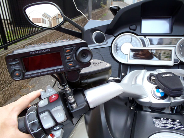 FTM-10Sフロントパネル