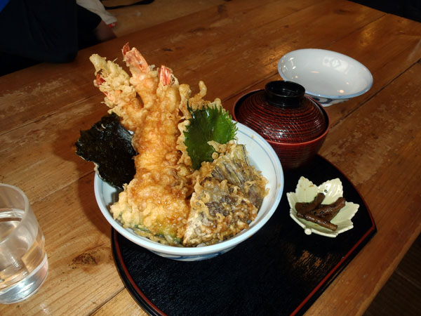 海老天丼