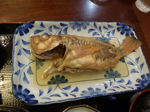 煮魚定食