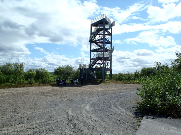 サロベツの展望台