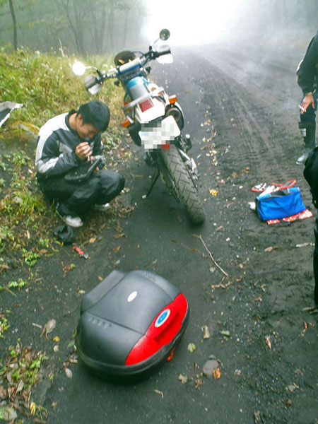 ＴＯＰケース再装着中