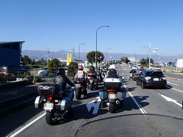 国道２０号線塩尻ＩＣ付近