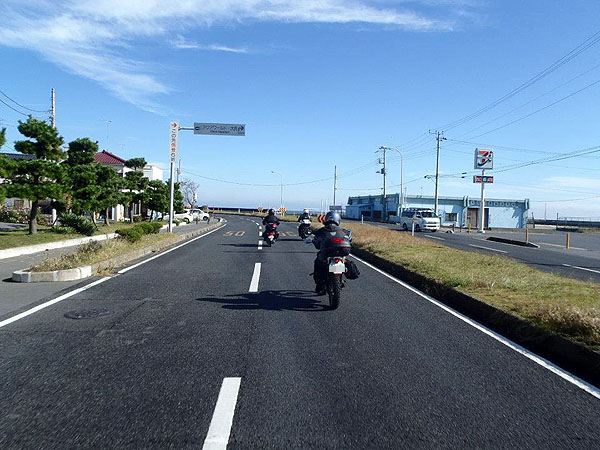 国道６号線を北上開始