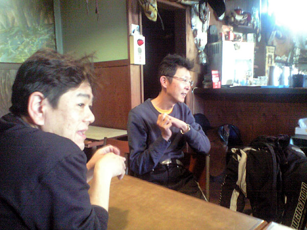 ＣＯＷＢＯＹ’Ｓ店内にて