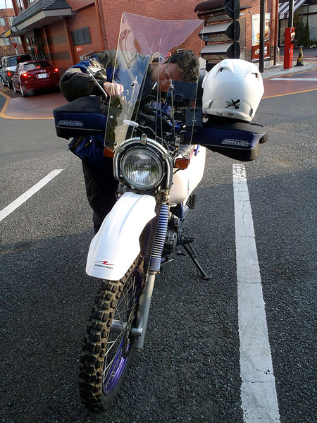 巨大な自作スクリーン