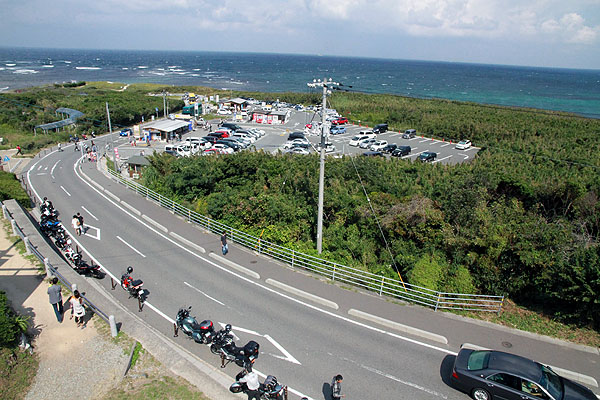 角島灯台からの景色