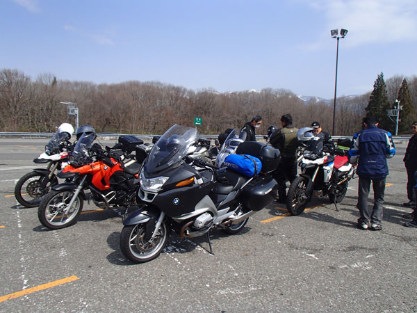 磐梯山ＳＡにて