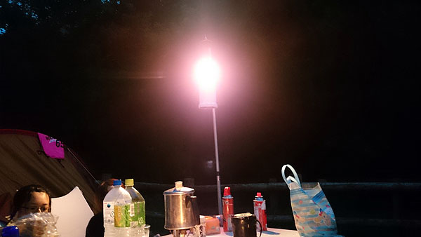 虫が寄り付き難いランタン