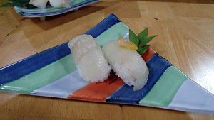 民宿あづまの夕食