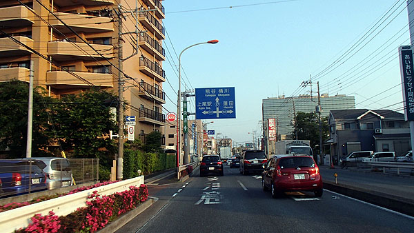 上尾市役所（右側の建物）