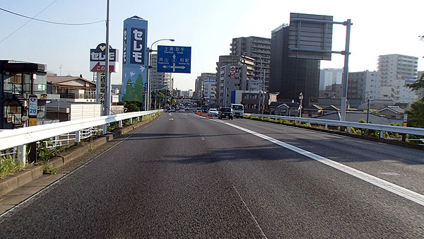 国道６号線柏駅周辺