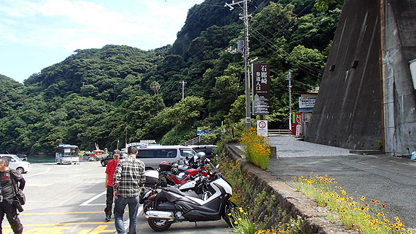 石廊崎の駐車場