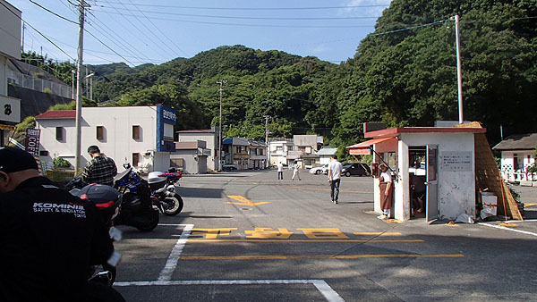 石廊崎の駐車場