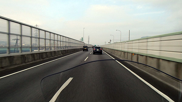 国道１号線のバイパス道路