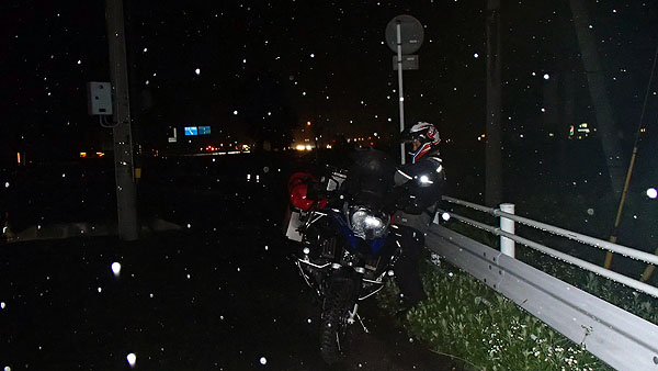 レインスーツを着ました