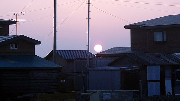 大間崎の朝