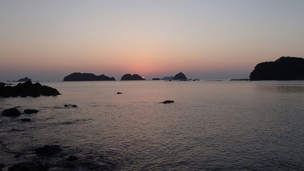 紀北町の日の出