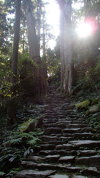 熊野那智大社への参道