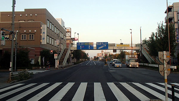 国道１７号線バイパス入口