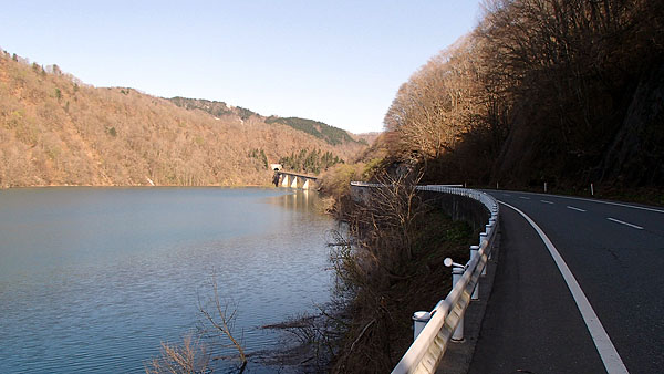 国道３４１号線を北上