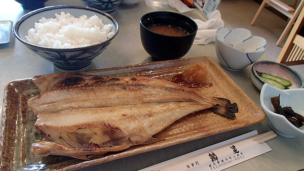 ホッケ定食