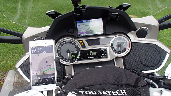 スマートフォンのナビが活躍