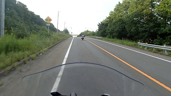 再び走行