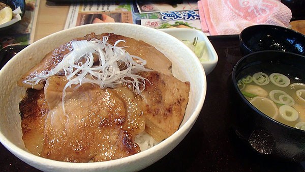 北海道ぶた丼六枚
