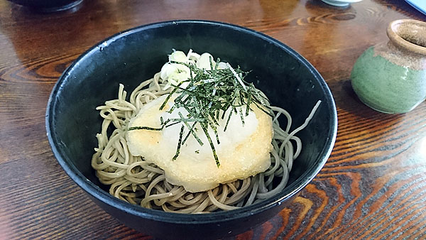 おろし揚げ餅そば