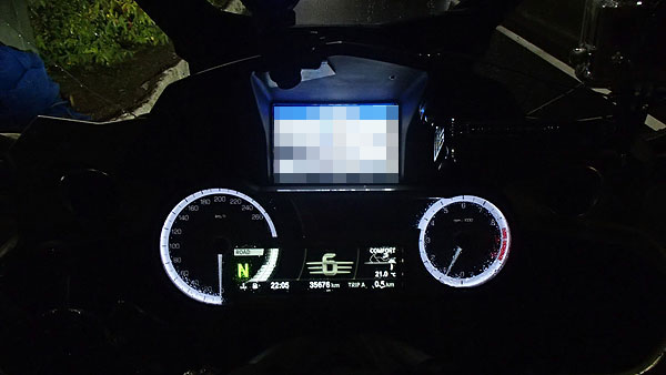 出発時のオドメーター