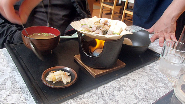 少しだけホタテが入っていた