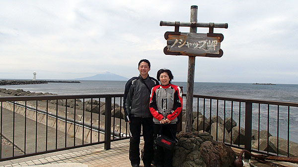 ノシャップ岬にて