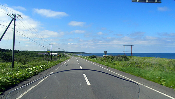 野付半島方面へ