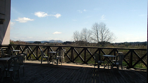 食堂からの景色